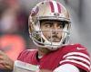 sport news 49ers quarterback Jimmy Garoppolo has an 'outside chance' of returning for the ... trends now