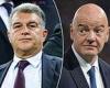 sport news Joan Laporta claims Gianni Infantino is 'OPEN to talk about the European Super ... trends now