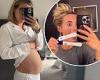 Pregnant Dani Dyer shows off her growing bump in heart-warming video montage trends now