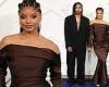 Halle Bailey of music duo Chloe x Halle attends the opening of Dubai's ... trends now