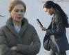 Nicole Kidman is spotted with Zoe Saldana on the set of their spy thriller ... trends now