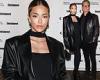 Delilah Belle Hamlin and Harry Hamlin don stylish black outfits at 2023 ... trends now