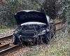 Parking mad! Police hunt for driver of Mercedes dumped on train tracks in ... trends now
