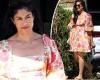 Home and Away: Sarah Roberts steps out in floral dress after rubbishing split ... trends now