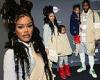 Teyana Taylor looks radiant with her family for the premiere of A Thousand and ... trends now