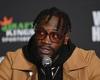 sport news Deontay Wilder makes another cheating dig Tyson Fury ahead of his fight with ... trends now