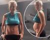 Pregnant Gemma Atkinson hides and reveals her baby bump trends now