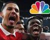 sport news Arsenal vs Man United was the most watched Premier League match EVER in the US, ... trends now