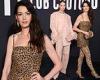 Anne Hathaway dazzles as she joins Rosie Huntington-Whitely at Valentino's PFW ... trends now