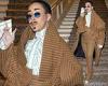 Doja Cat rocks up to Viktor & Rolf's Paris Fashion Week show with fake moustache trends now