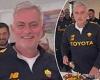 sport news Roma players serenade Jose Mourinho with a rendition of 'Happy Birthday' as he ... trends now