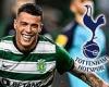 sport news Tottenham on the verge of finalising terms with Sporting Lisbon over top target ... trends now