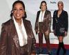 Oprah Winfrey and Tiffany Haddish at premiere of The 1619 Project in LA ... as ... trends now