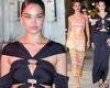 Shanina Shaik and Sara Sampaio wow in chic dresses for Cult Gaia opening trends now