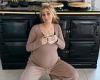 Stacey Solomon reveals she is 'squatting' before going in labour trends now