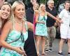 Roxy Jacenko lets her hair down on Australia Day at Catalina Rose Bay trends now