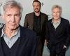Harrison Ford poses with Jason Segel and more on the red carpet of  Shrinking ... trends now