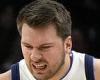 sport news Dallas Mavericks star Luka Doncic leaves the floor with an ankle injury trends now