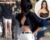 Kendall Jenner showcases taut midriff and knockout legs during beach photo-shoot trends now