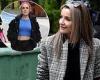 Strictly's Helen Skelton and co-stars 'take cover as they stumble across street ... trends now