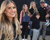 Christina Hall, her husband Joshua and kids attend Monster Energy Supercross ... trends now