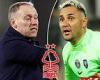 sport news Nottingham Forest complete the signing of Paris Saint-Germain goalkeeper Keylor ... trends now
