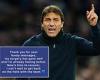 sport news Antonio Conte announces surgery to remove his gallbladder has 'gone well' in a ... trends now