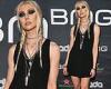 Taylor Momsen, 29, rocks a glam goth girl look in an LBD with braids and ... trends now