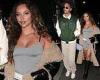 Jade Thirlwall looks stunning in a mini skirt co-ord during night out with ... trends now