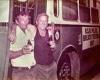 Photograph of vintage Random Breath Test bus emerges trends now