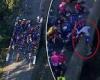 sport news Cyclist is left hanging from a bridge after a horrifying crash trends now