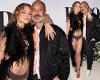 Rita Ora wears a see-through feather dress with husband Taika Waititi at ... trends now