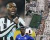 Former Newcastle star Christian Atsu alive in rubble of destroyed building ... trends now
