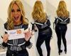 Carol Vorderman, 62, shakes her peachy bottom in skintight leather trousers for ... trends now