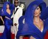 Grammy Awards 2023: Cardi B wows in busty cut-out blue gown trends now