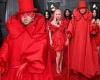 Grammy Awards 2023: Sam Smith turns heads in theatrical red coat as Kim Petras ... trends now