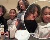 Kim Kardashian's daughter North helps her younger siblings Chicago and Psalm to ... trends now