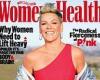 Pink shows off her taut midriff in swimsuit as she gives insight into her ... trends now