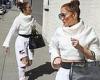 Jennifer Lopez steps out after seat filler reveals what that Grammys bust-up ... trends now
