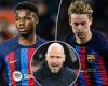 sport news Barcelona 'could be forced to sell Man United targets Frenkie de Jong and Ansu ... trends now
