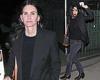 Courteney Cox looks chic in a black blazer and jeans as she heads out for ... trends now