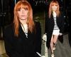 Natasha Lyonne puts her slim pins on display in a tiny jumper dress as she ... trends now