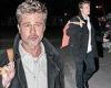 Brad Pitt is as handsome as ever on the set of his latest film Wolves in NYC trends now