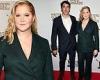 Amy Schumer dons emerald pantsuit with husband Chris Fischer at the 75th Annual ... trends now