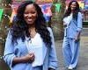 Jamelia cuts a stylish figure filming title sequence for Hollyoaks as she ... trends now