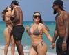Larsa Pippen, 48, wows in thong bikini as she packs on the PDA with Marcus ... trends now