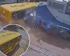 Terrifying moment train plows into Brazilian school bus with 25 students, ... trends now