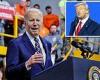 Biden admits Trump is 'maybe the FUTURE president': Democrat crowd boo trends now