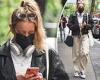 MAFS' Lyndall Grace wears a face mask during a break from filming amid battle ... trends now