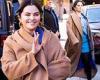 Selena Gomez braves the cold in style as she leaves the Only Murders in the ... trends now